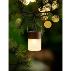 Solcellelampe med oph�ng � �6,2 � H14,5 cm