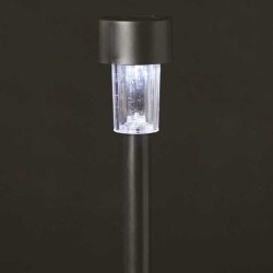 Solcelle lampe 31,5 cm - st med 4 stk.