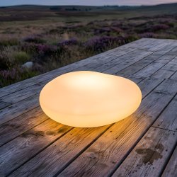 Elegant udend�rs solcellelampe - Solsten - 40 x 32 x 22 cm