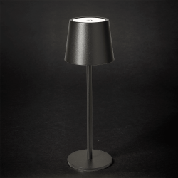 Genopladelig bordlampe m. touchknap - ledningsfri - 7 timer pr. opladning - Vlg farve!