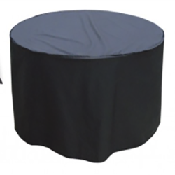 Rundt Mbelovertrk. Str.  125 Hjde 75 cm - SORT. BESKYTTELSE HELE RET RUNDT!! Sunfun