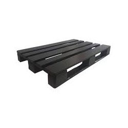 plantebed af natur genbrugspaller og rammer. DEMO - BRUGSMRKER OG LOGOER 