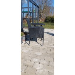 Asta Havestol. Stabelstol i UV-beskyttet polyrattan - vlg farve