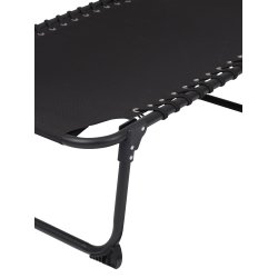 Let foldbar UV-beskyttet "camping" solseng i polyester og galvaniseret metal - model: Rose