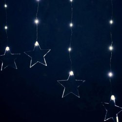 Stjerneregn LED lyskde - Perfekt til indendrs- og udendrsbrug
