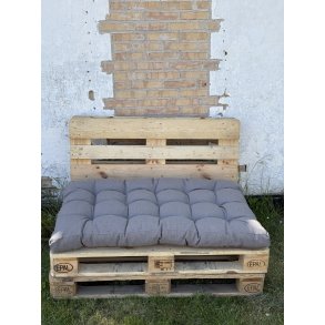  120x 80- Komfortabel pallesofa sdehynde - Passer til standard europaller - Vlg farve!