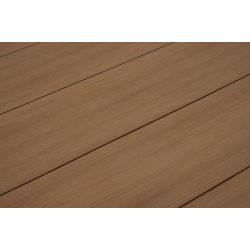 Vedligeholdelsesfrit havebord til 8 pers. m. stilfuldt stel i aluminium &amp; holdbar bordplade i nonwood � 178 cm