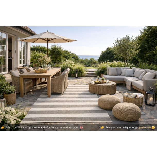 Outdoor T�ppe 160 x 230 CM - Gr�