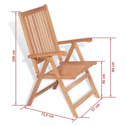 Hopfllbart trdgrdsmbelset i ung plantageteak 85x135 med positionsstolar. Modell: Mondena/Bounty