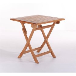 Foldbart cafest i silverteak (2pers) 70x70cm model: Mondena/Bounty