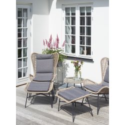 Tisvilde loungest inkl. All-Weather hynder. 100 % vedligeholdelsefri