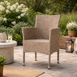 Asta Havestol. Stabelstol i UV-beskyttet polyrattan - v�lg farve