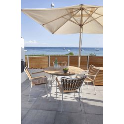 Ella Trdgrdsbord Teak - : 110 cm. Vlj frg p ramen.