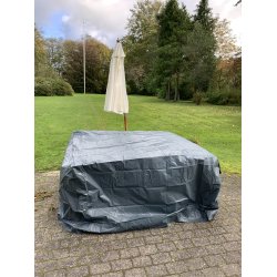 100% vandt�t beskyttelsescover til firkantede havem�bels�t - 215x170x105 cm - Passer til 6 stole og 1 bord - Gr�