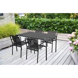 Underhllsfritt Trdgrdsbord 4-6 personer - 150X90 cm