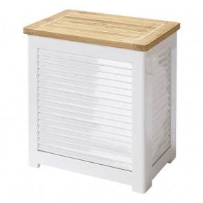 Classic Vasketjsboks - Hvid / Teak - Small
