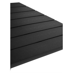 Hellerup cafest. Fremstillet i UV-beskyttet nonwood, nylon tekstil og aluminium.