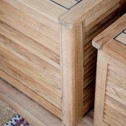 Classic Vasketjsboks -  Teak - Small