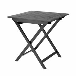 Hopfllbart cafbord mattsvart i mahogny - Modell: York