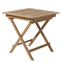 York Caf Havebord - guld teak