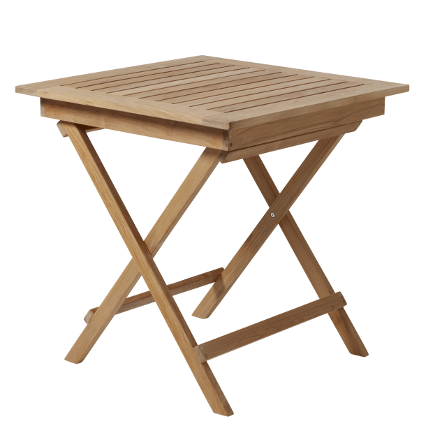 York Caf Havebord - guld teak